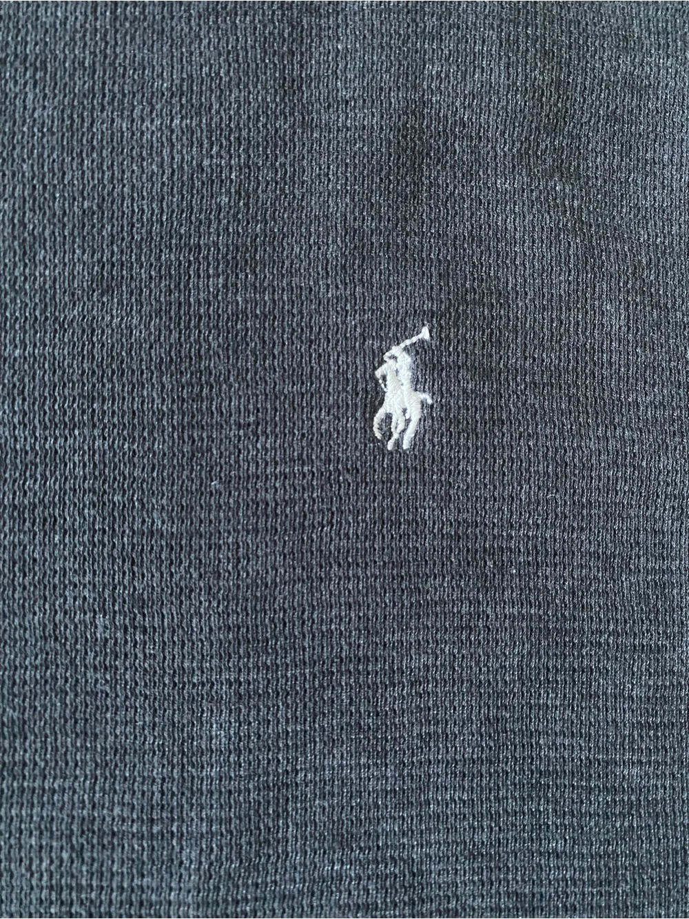 Polo by Ralph Lauren Men's Long-Sleeve Crewneck Shirt - Charcoal